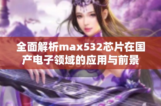全面解析max532芯片在国产电子领域的应用与前景