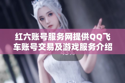 红六账号服务网提供QQ飞车账号交易及游戏服务介绍