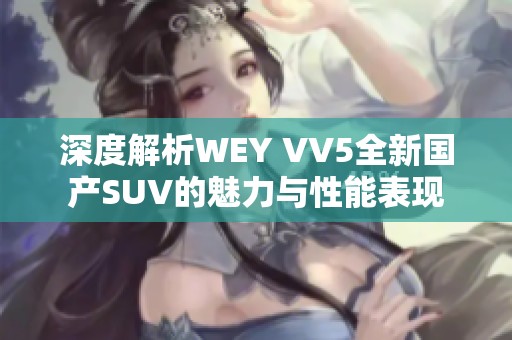 深度解析WEY VV5全新国产SUV的魅力与性能表现