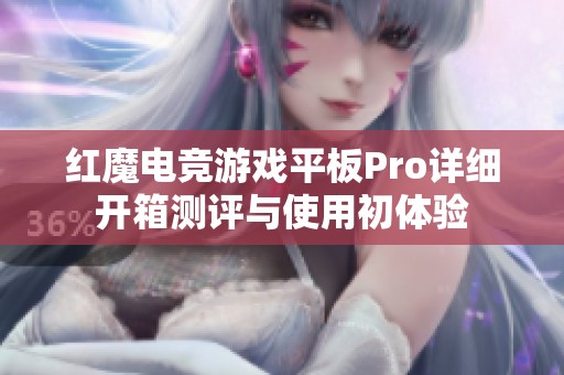 红魔电竞游戏平板Pro详细开箱测评与使用初体验