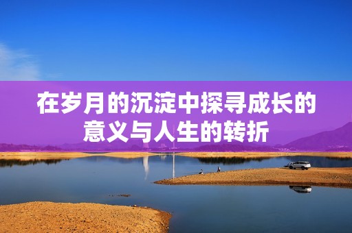 在岁月的沉淀中探寻成长的意义与人生的转折