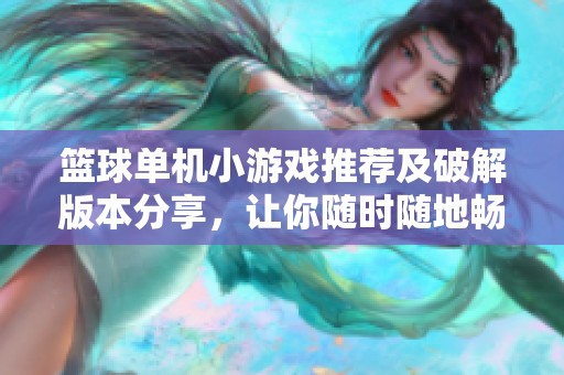 篮球单机小游戏推荐及破解版本分享，让你随时随地畅玩篮球乐趣