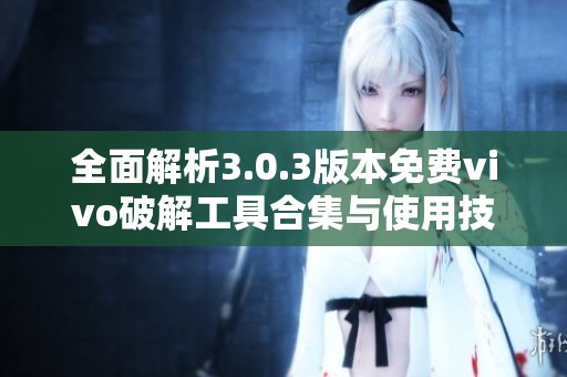 全面解析3.0.3版本免费vivo破解工具合集与使用技巧