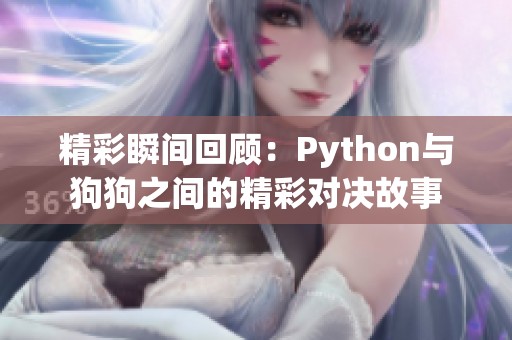 精彩瞬间回顾：Python与狗狗之间的精彩对决故事