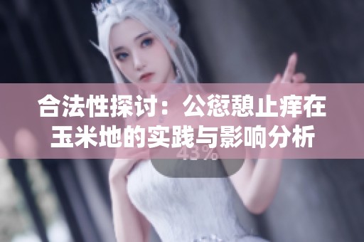 合法性探讨：公愆憩止痒在玉米地的实践与影响分析