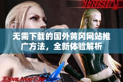 无需下载的国外黄冈网站推广方法，全新体验解析