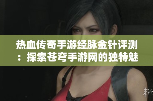 热血传奇手游经脉金针评测：探索苍穹手游网的独特魅力