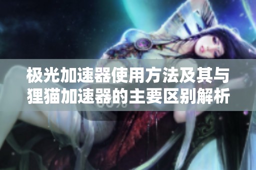 极光加速器使用方法及其与狸猫加速器的主要区别解析