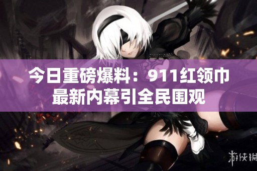 今日重磅爆料：911红领巾最新内幕引全民围观