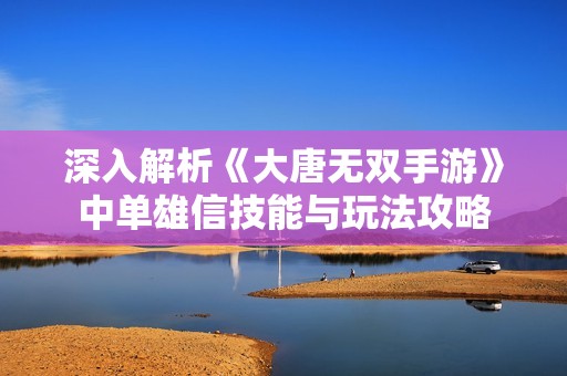 深入解析《大唐无双手游》中单雄信技能与玩法攻略
