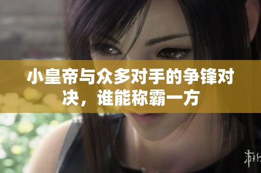 小皇帝与众多对手的争锋对决，谁能称霸一方