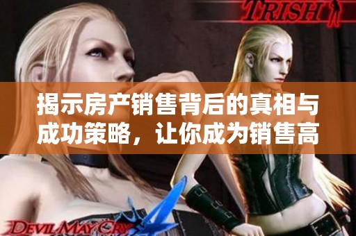 揭示房产销售背后的真相与成功策略，让你成为销售高手