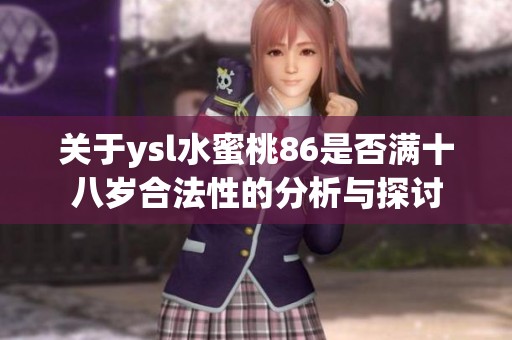 关于ysl水蜜桃86是否满十八岁合法性的分析与探讨