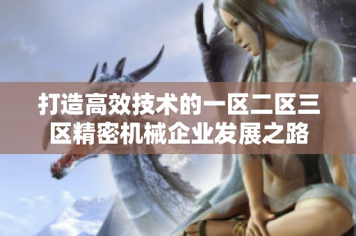 打造高效技术的一区二区三区精密机械企业发展之路