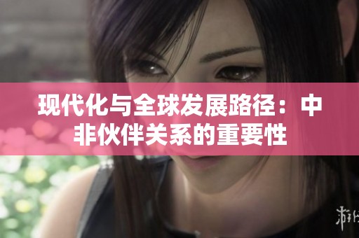 现代化与全球发展路径：中非伙伴关系的重要性