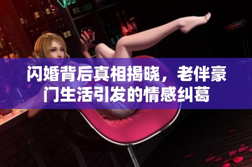 闪婚背后真相揭晓，老伴豪门生活引发的情感纠葛