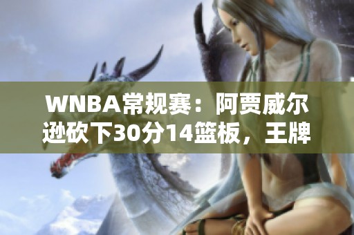 WNBA常规赛：阿贾威尔逊砍下30分14篮板，王牌轻松击败天空队