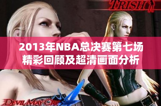 2013年NBA总决赛第七场精彩回顾及超清画面分析