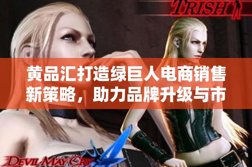 黄品汇打造绿巨人电商销售新策略，助力品牌升级与市场拓展