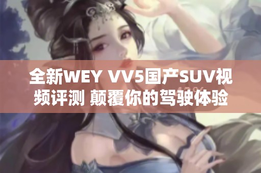 全新WEY VV5国产SUV视频评测 颠覆你的驾驶体验