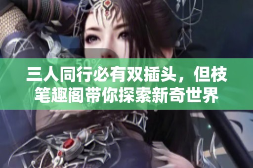 三人同行必有双插头，但枝笔趣阁带你探索新奇世界