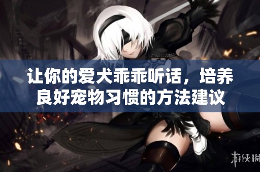 让你的爱犬乖乖听话，培养良好宠物习惯的方法建议
