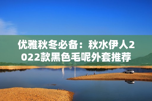 优雅秋冬必备：秋水伊人2022款黑色毛呢外套推荐