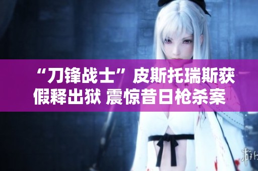 “刀锋战士”皮斯托瑞斯获假释出狱 震惊昔日枪杀案再引关注