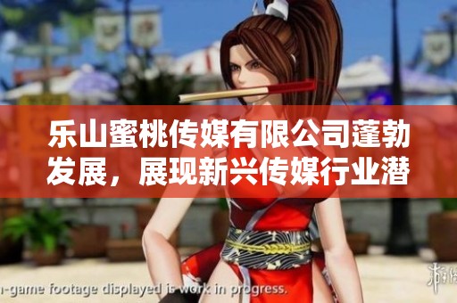 乐山蜜桃传媒有限公司蓬勃发展，展现新兴传媒行业潜力
