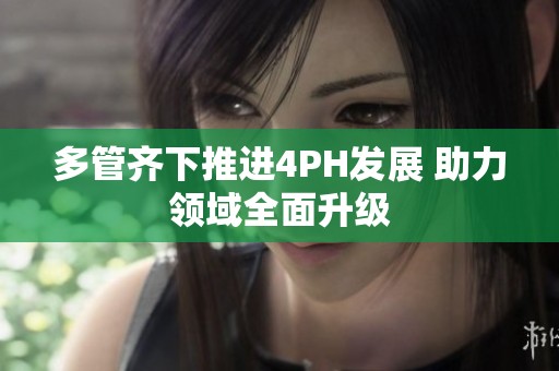 多管齐下推进4PH发展 助力领域全面升级