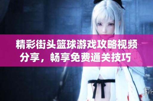 精彩街头篮球游戏攻略视频分享，畅享免费通关技巧 слушать