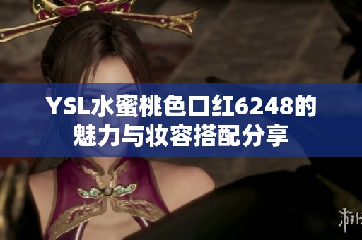 YSL水蜜桃色口红6248的魅力与妆容搭配分享