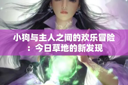 小狗与主人之间的欢乐冒险：今日草地的新发现