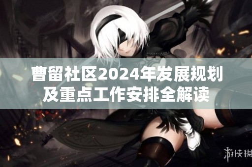 曹留社区2024年发展规划及重点工作安排全解读