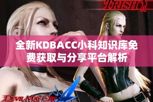 全新KDBACC小科知识库免费获取与分享平台解析