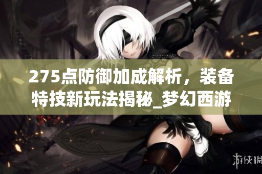 275点防御加成解析，装备特技新玩法揭秘_梦幻西游电脑版
