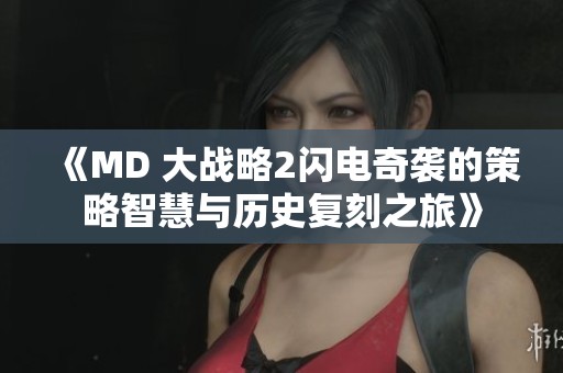 《MD 大战略2闪电奇袭的策略智慧与历史复刻之旅》