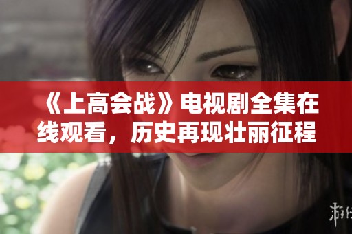 《上高会战》电视剧全集在线观看，历史再现壮丽征程