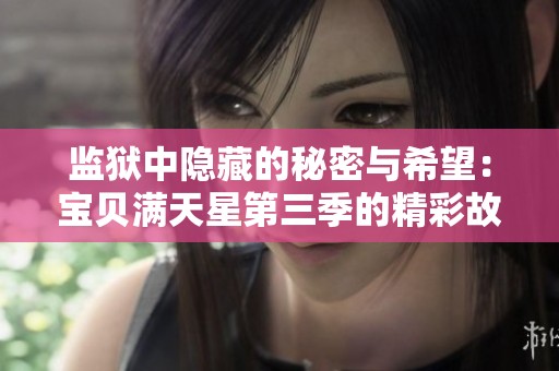 监狱中隐藏的秘密与希望：宝贝满天星第三季的精彩故事